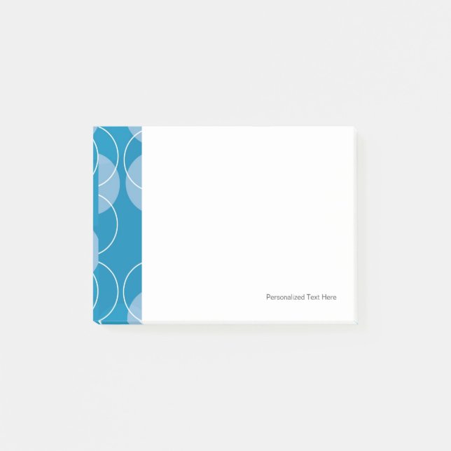 Retro circles post-it notes (Front)