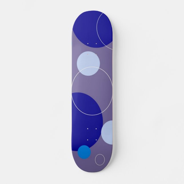 Retro Circles Skateboard (Front)