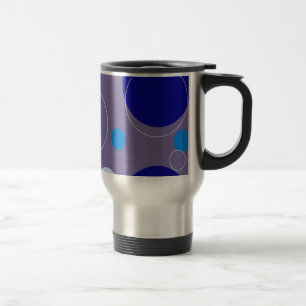 Retro Circles Travel Mug