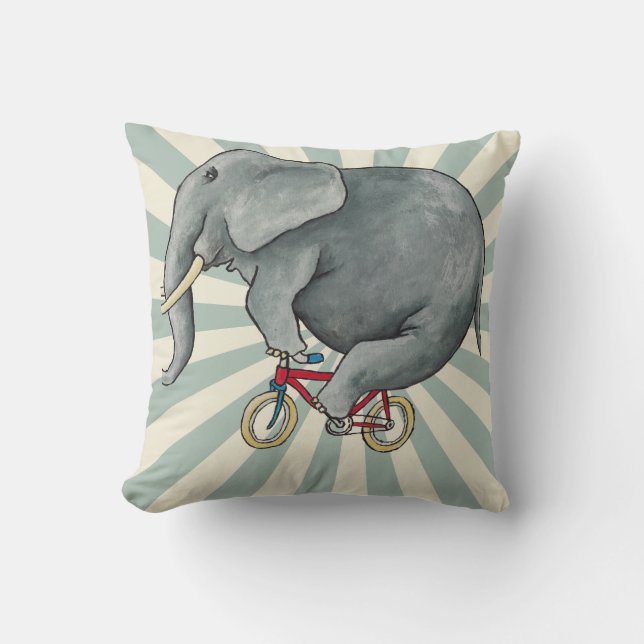 Retro Circus Fun Cushion (Front)