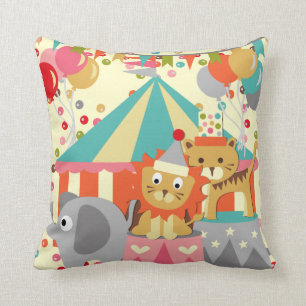 Retro Circus MOJO Pillow