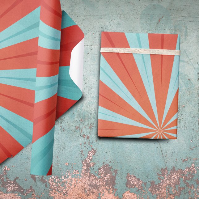 Retro Circus Pattern Wrapping Paper (Creator Uploaded)