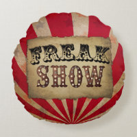 Retro Circus Poster Freak Show