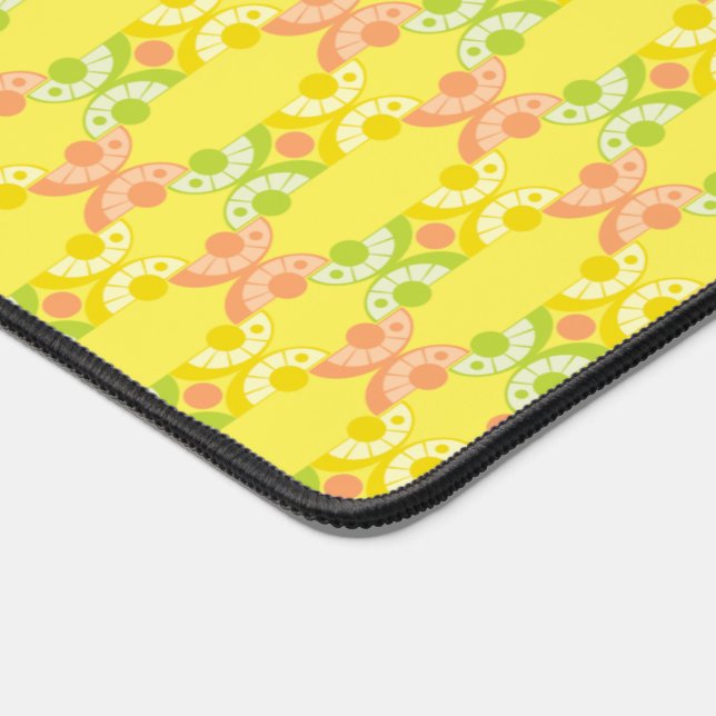 Retro Citrus Desk Mat (Corner)