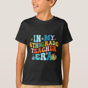 Retro Ck To School In My 6th Grade Teacher Era Men T-Shirt