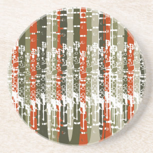 Retro Clarinets Coaster
