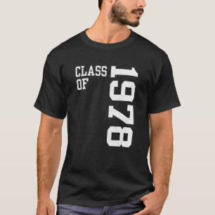Retro Class of 1978 Senior High School Reunion Vin T-Shirt