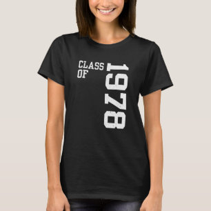 Retro Class of 1978 Senior High School Reunion Vin T-Shirt