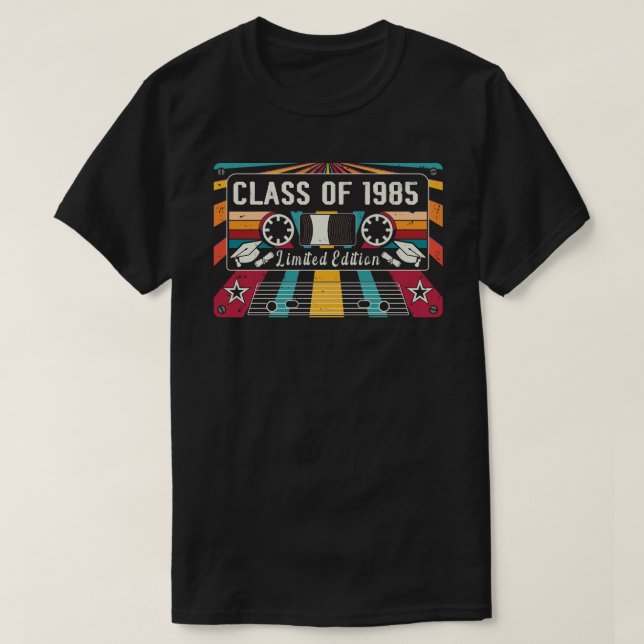 Retro Class of 1985 T-Shirt (Design Front)