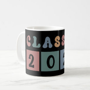 Retro Class of 2023 School College graduation Gift Coffee Mug