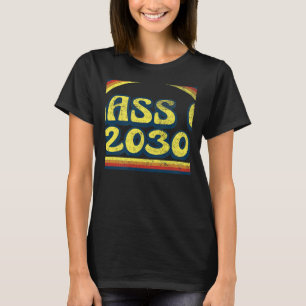 Retro Class of 2030 Cool Vintage First Day of Scho T-Shirt