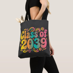 Retro Class Of 2039 Shirt Groovy Kindergarten Sh Tote Bag