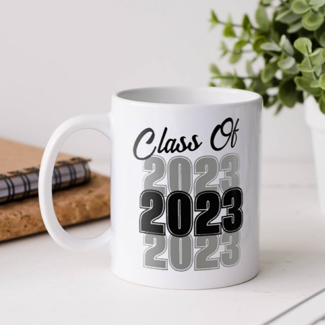 Retro Class of Graduation Coffee Mug (Class of Graduation Mug)