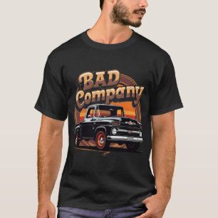 Retro Classic Pickup Truck – Vintage Bad Company  T-Shirt