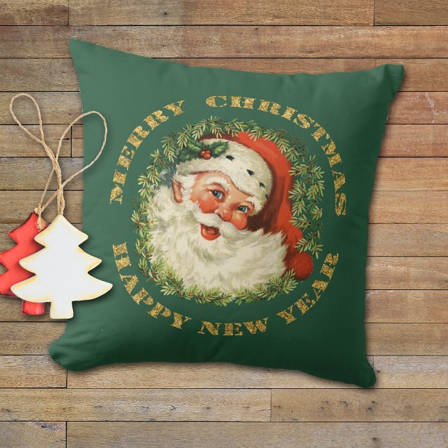 Retro Classic Santa Claus Cushion (Creator Uploaded)