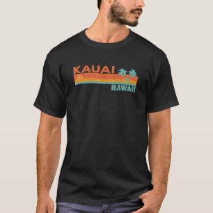 Retro Classic Vintage Summer Kauai Hawaii T Shirt