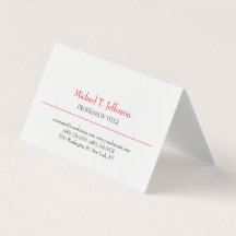 Retro Classical Elegant Plain Simple Red White