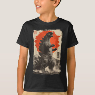 Retro Clic Rare Japanese Art Giant Kaiju T-Shirt