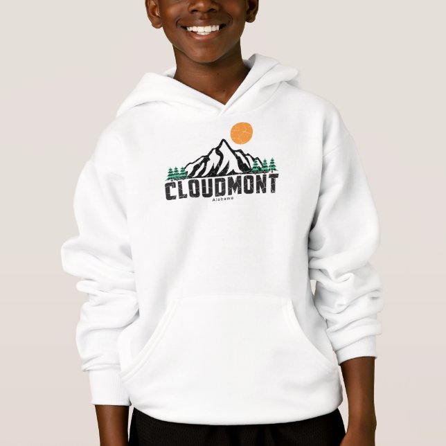 Retro Cloudmont Ski Sunset (Front)