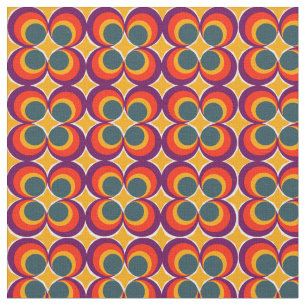 Retro Clovers Fabric