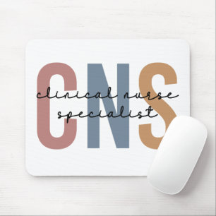 Retro CNS Clinical Nurse Specialist Mouse Mat