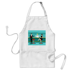 Retro Cocktail Lounge Apron