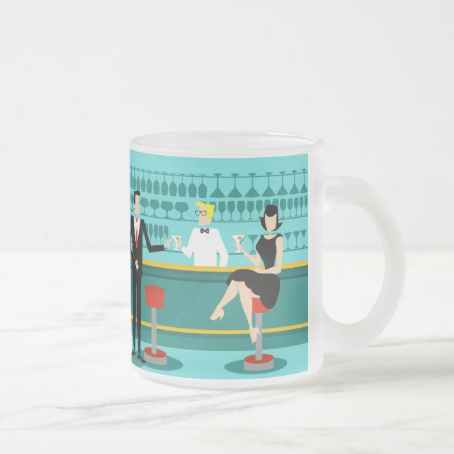 Retro Cocktail Lounge Mug (Right)