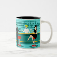 Retro Cocktail Lounge Mug