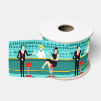 Retro Cocktail Lounge Ribbon