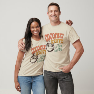 Retro Coconut State Stay Salty T-Shirt