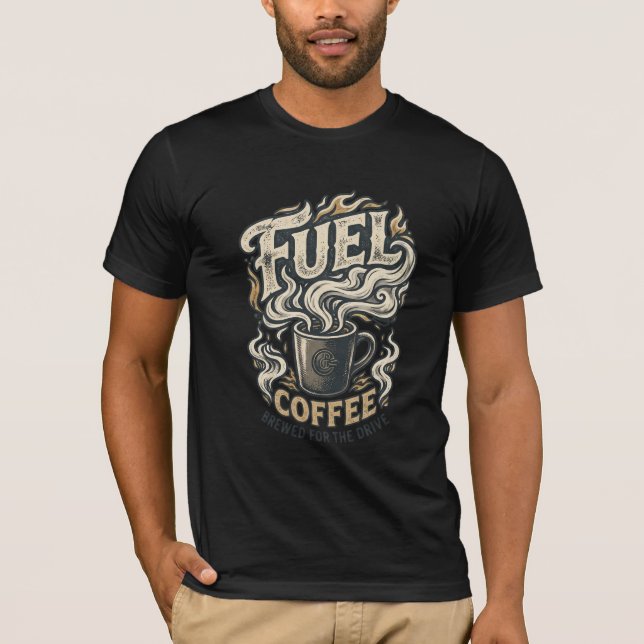 Retro Coffee Lover T-Shirt (Front)