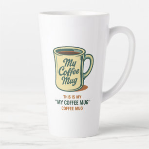 Retro Coffee Mug Humour Design