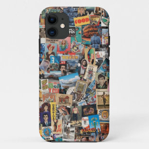 Retro Collage Art Mobile Case