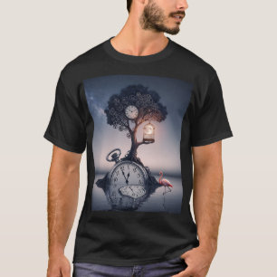 Retro Collage Surreal Aesthetic Art T-Shirt Vint