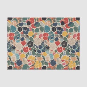 Retro Collage Tissue Paper
