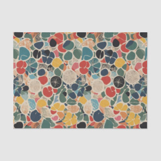 Retro Collage Tissue Paper