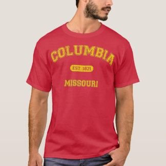 Retro CollegeStyle Columbia Missouri 1821 1  T-Shirt