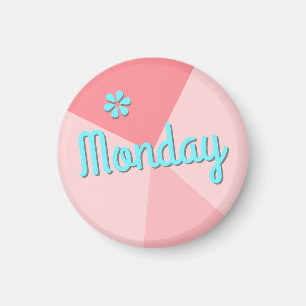 Retro Color Block Planner Magnet