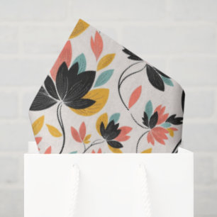 Retro Colors  Tissue Paper