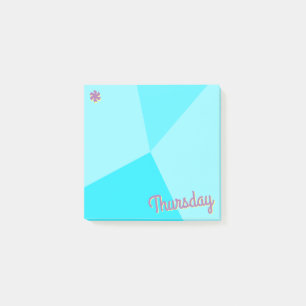 Retro Colour Block Planner Post-it Notes