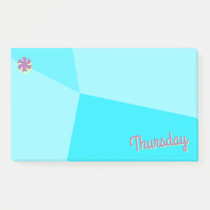 Retro Colour Block Planner Post-it Notes