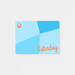 Retro Colour Block Planner Post-it Notes