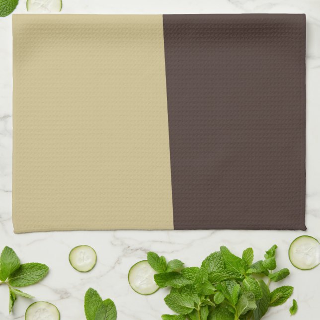 Retro Colour Geometric Pattern #2 Tea Towel (Folded)