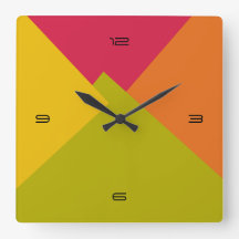 Retro Colour Modern Geometric Pattern #2