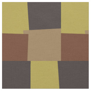 Retro Colour Modern Geometric Pattern #6 Fabric