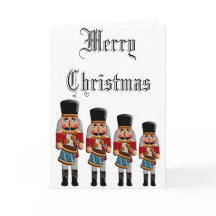 Retro Colourful Christmas Nutcracker