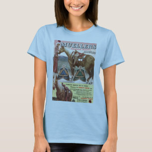 Retro Colourful Cowpoke T-Shirt
