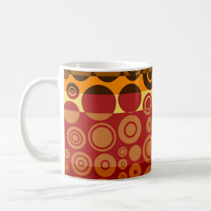 Retro Colourful Fifties Abstract Art 2 Coffee Mug