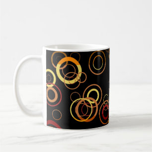 Retro Colourful Fifties Abstract Art 3 Coffee Mug
