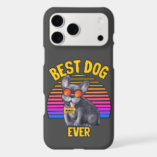 Retro Colourful Funny French Bulldog Best Dog